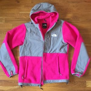 💖 Pink Fleece The NorthFace Jacket | Size: M